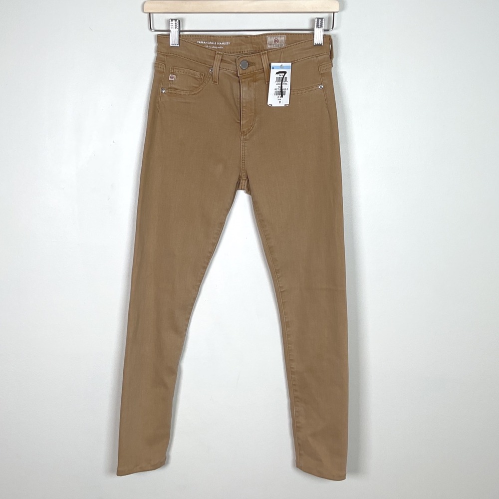 AG Adriano Goldschmied Farrah Ankle‎ Seamless High Rise Skinny Jeans Women's 25